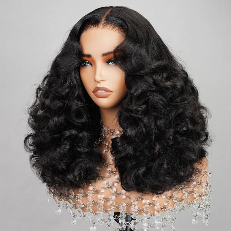 Funmi Curly 6x5 Pre-cut Short Glueless Wig