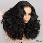 Funmi Curly 6x5 Pre-cut Short Glueless Wig