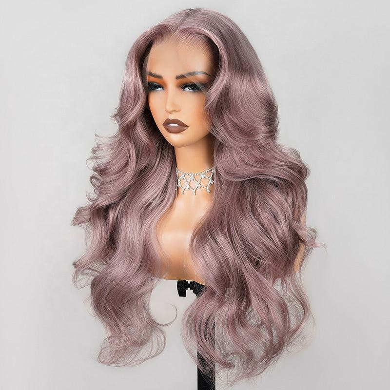 Ash Purple 6x5 Pre-Cut Glueless Wig