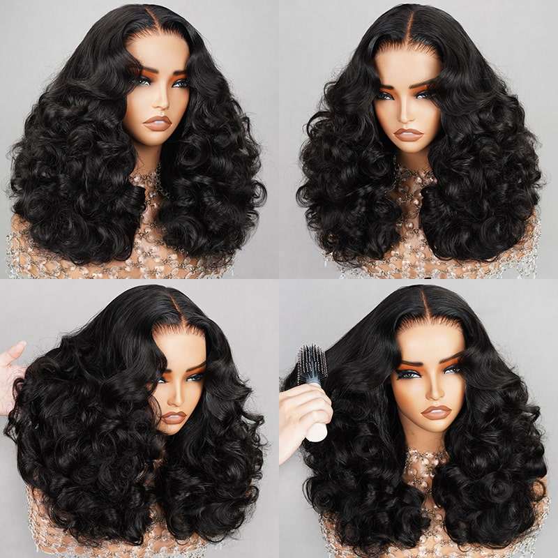 Funmi Curly 6x5 Pre-cut Short Glueless Wig